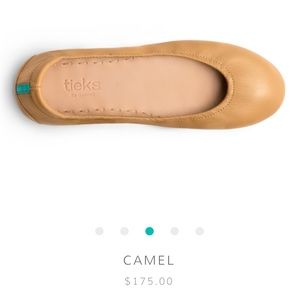 CAMEL TIEKS leather ballet flats women’s 9